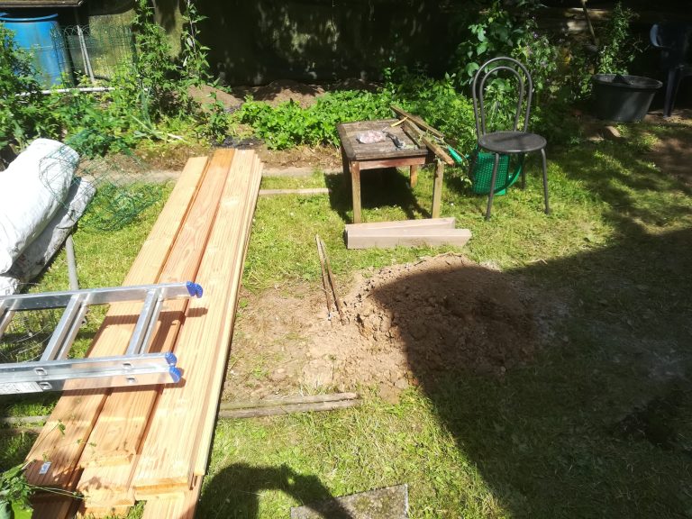 Material wurde geliefert